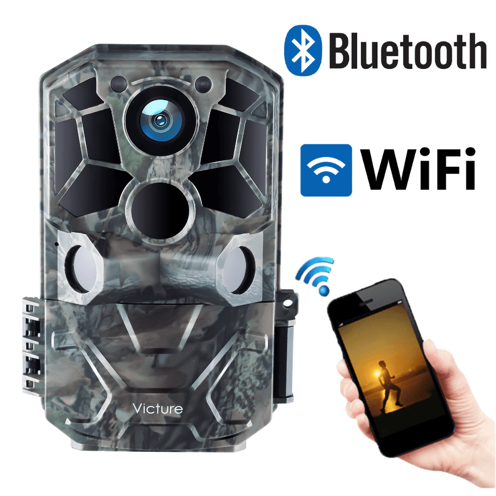 toguard wifi trail camera 20mp 1296p game camera motion activated night infrared
