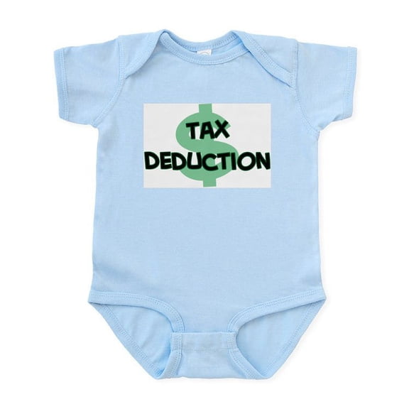 CafePress - Tax Deduction Infant Bodysuit - Baby Light Bodysuit, Size Newborn - 24 Months