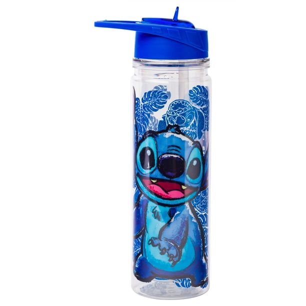 Botella de agua Silver Buffalo Lilo and Stitch 530ml Tritan