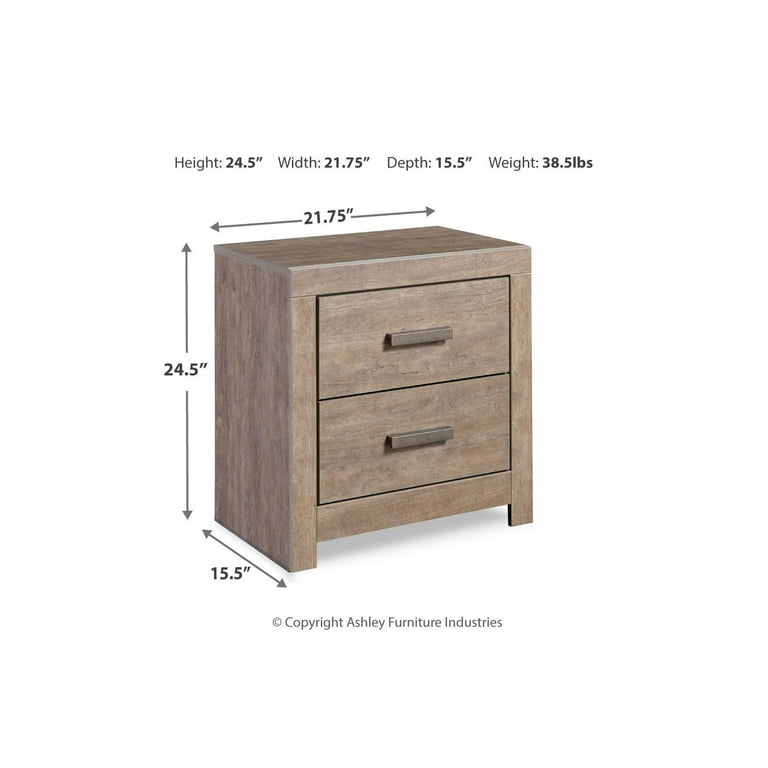 Culverbach Nightstand - Gray Culverbach Nightstand - Gray