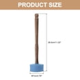 thumbnail image 2 of Uxcell Singing Bowl Mallet Strike Flannel and Peach Wood Sky Blue Sound Bowl Drum Stick for Meditation Yoga Relax, 2 of 4