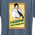 thumbnail image 3 of Parks and Recreation - I Know What Things Are - Women's Short Sleeve Graphic T-Shirt, 3 of 5