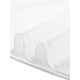 thumbnail image 5 of Camiseta sin mangas de satén para mujer Inspire Chic, con cuello en cowl, tirantes de espagueti, top de verano de seda, talla XL, blanca, 5 of 6