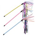 thumbnail image 1 of 3Pcs Colorful Paper Cat Teaser Exerciser Kit Funny Wand Stick Pet Playing Interactive Toys, 1 of 11