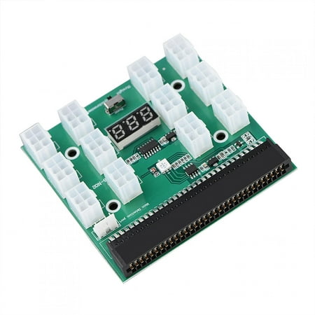 Tebru 6PIN 1600W Breakout Board w/ Power Sync Key Voltage...