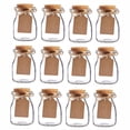 thumbnail image 1 of Bodosac 12 Tarros De Cristal Vintage Con Tapas De Corcho Para Regalos De Boda, 3,4 Oz Cada Uno, 1 of 4