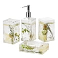 thumbnail image 1 of Juego de accesorios para tocador de baño Locco Decor, 4 piezas, 4D Liquid, 1 of 5
