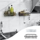 thumbnail image 1 of Cesta Colgante para Baño, Organizador de Almacenamiento Flotante para Ducha, Color Negro, con Ganchos Resistentes Sin Perforaciones, para Colgar En La Pared., 1 of 6