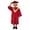c-Red, variant on Graduation Kindergarten Cap Gown Set with Tassel Unisex Preschool Cap and Gown 2026 Graduation Outfit Graduation Dress for Toddlers and Children 3-12 Years