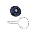 thumbnail image 2 of mmirethe 2piece Fit For R1200RT R1200GS ADV Adventure 05-13 Cap Cover Simple Installation Durable Blue, 2 of 6