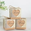 Efavormart 50 Pc Set | Wedding Dress & Tuxedo Shower Party Favor Candy Gift Boxes with Ribbon ...