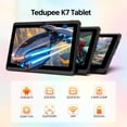 thumbnail image 2 of 7 inch Tablet, Android 13 Tablet with Case, Quad Core Tablet,1024 x 600 IPS Touch Screen,4GB RAM 32GB ROM 1TB Expandable,Dual Camera, 3500Mah - Pink, 2 of 8