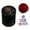 Black, variant on Leather Dice Cup Set Felt Lining Quiet Dice Shaker Cup with 6 Standard Dot Dice for Farkle Yahtzee Games