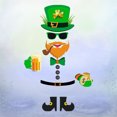 thumbnail image 1 of KAKOWELY St Patrick's Day Wall Window Decor Wall Sticker Assorted Color 48x30cm PVC Festival Style 1Set, 1 of 8