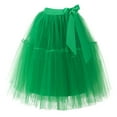thumbnail image 3 of Womens Tutu Skirt Tulle Skirt Layered Tulle Ballet Skirts Prom Party Skirt Elastic Tulle Tutu Skirts Layered Womens Ballet Tutu Skirts for Girls Holiday Tutus for Women and Girls, 3 of 4