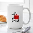 thumbnail image 3 of CafePress - Dad's Chili Mugs - 15 oz Ceramic Large Mug, 3 of 4