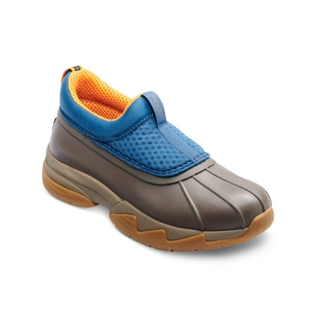 BASS OUTDOOR Womens Blue Cushioned Waterproof Breathable Field Round Toe Slip On Duck Boots 7 M
