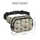 thumbnail image 4 of Fotbe Armadillo Cangurera Cuadrada con Estampado de Doble Capa, Bolsa de Cintura Ajustable Mini para Hombres y Mujeres, 4 of 9