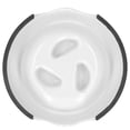 thumbnail image 3 of Comederos lentos para mascotas, cuenco portátil de alimentación lenta para perros, cuenco antiasfixia para suministros para perros y gatos, color blanco, 3 of 12