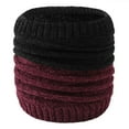 thumbnail image 1 of Horkkom Cache-Cou pour Hommes Foulard d'Hiver avec Chaleur et Protection Col Haut Fil Épais Imprimé et Cache-Cou, 1 of 3
