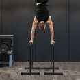 thumbnail image 4 of Dip Bar Heavy Duty Calisthenics Dip Station with Adjustable Parallel Dip Bars 440lbs, 4 of 11
