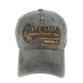 thumbnail image 2 of Gorra de béisbol lavada, gorra completa, gorra parasol para moler, gorra de béisbol para hombres y mujeres, 2 of 6