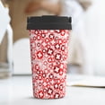 thumbnail image 6 of Logiee Plus Cross Print Stainless Steel Coffee Tumbler, Travel Coffee Mug, Insulated Coffee Mug with Lid, Spill Proof Coffee Cup, Portable Thermal Mug, 6 of 8