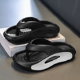 thumbnail image 7 of GPOECD Boys Flip Flops Lightweight Boys Summer Sandals Breathable Open Toe Footbed for Outdoor Play and Beach Adventures Kids Slippers 5-12Y Black,10.5-11 Years, 7 of 7