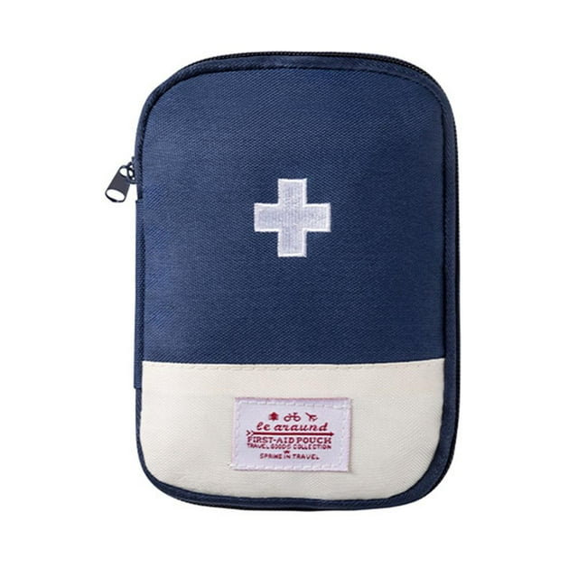 Mini Sac à Médicaments Portable Trousse de Premiers Soins de Voyage Sac de Médicine Sac de Rangement