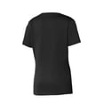 thumbnail image 6 of Sport Tek 1152481 Ladies PosiCharge Tough Tee, Black - 2XL, 6 of 6
