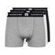 thumbnail image 1 of Duck and Cover - Pantalones Cortos Cuadrados Keach para Hombre - Pack de 3 (Gris, Blanco, Negro), 1 of 5