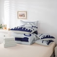 thumbnail image 5 of 7 Pcs Comforter Set Queen Size,Football Bed in a Bag with Flat Sheet and Fitted Sheet and Adults, Football Bedding Set with Pillowcase and Sham(Dallas), 5 of 5