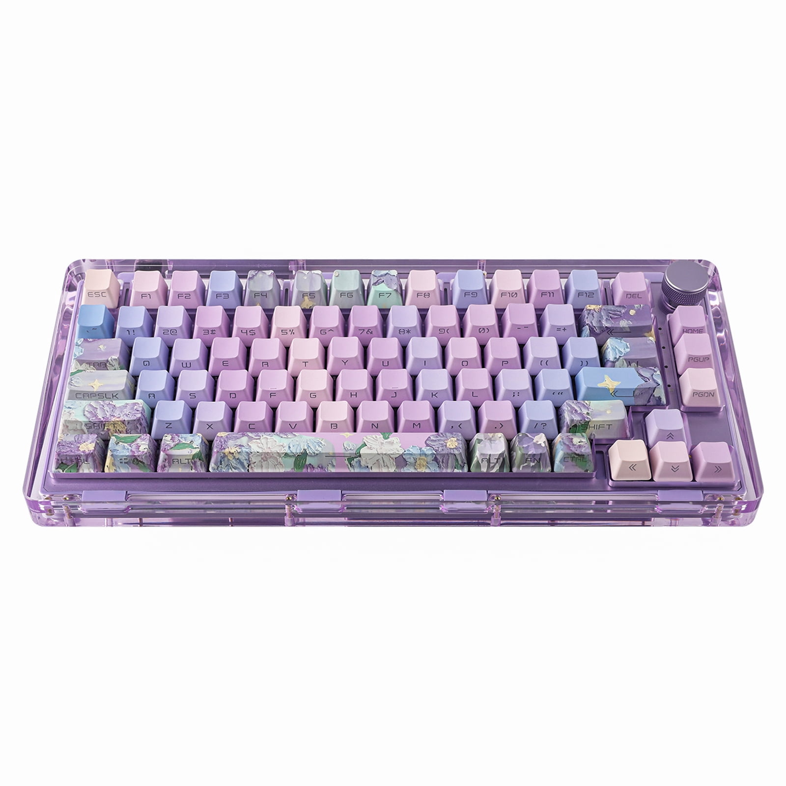 Keycaps Set 133 Keys Profile PBT Full Keycaps Set for Mechanical Gaming Keyboard