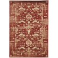 thumbnail image 1 of Linon Serape Hamadan Puissance Tapis à Tisser Polyester 5'x7'6" en Rouge, 1 of 3