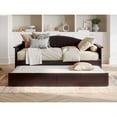 thumbnail image 4 of AFI Acadia Twin Wood Daybed with Twin Size Trundle in Espresso, 4 of 5