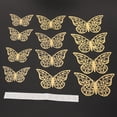 thumbnail image 1 of Pegatinas De Pared De Mariposa Hueca, Pegatinas De Pared Simples, Bonita Decoración Ecológica Para Dormitorio, Oficina, Sala De Estar OTVIAP Wall Stickers, 1 of 8