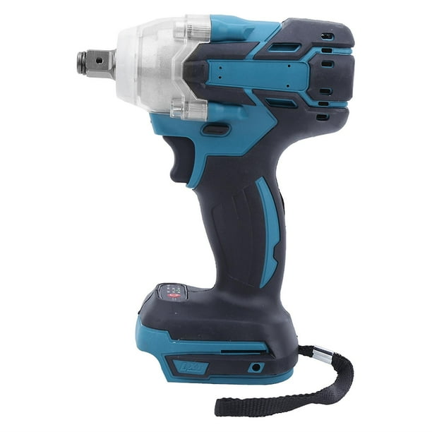 21V Brushless Impact Wrench, High Torsion, Non-Slip Handle, Rechargeable, for Makita Battery