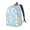 thumbnail image 2 of KLL Daisies Flowers Print Travel Laptop Backpack - College Backpack Business Work Bag Nurse Bag Casual Daypack for Weekender Business Hiking -Medium, 2 of 6