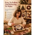 thumbnail image 5 of DIY Christmas Pearl Diamond Painting Art Kit with Frame, Pearl Diamond Art Kits for Adults, Creative Diamond Art Kits for Christmas, 5 of 8