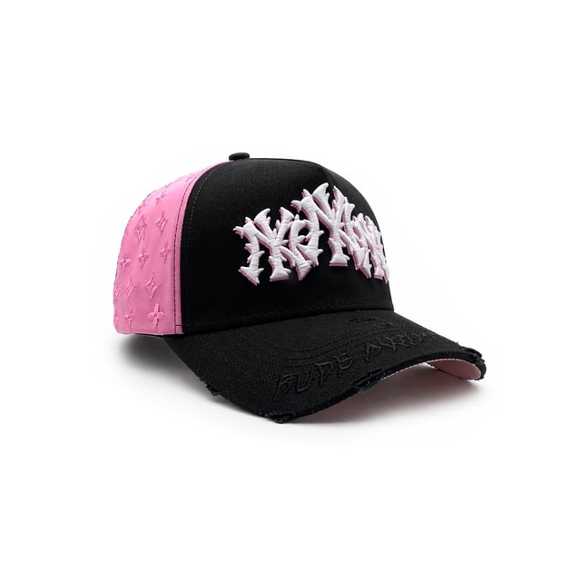 Knite Gorra Mujer Rude Awakenings Black Rose Negra Rosa Streetwear Urbana