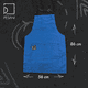 thumbnail image 2 of Mandil Delantal Pesani Básico Gabardina 100% Algodón Azul, 2 of 5