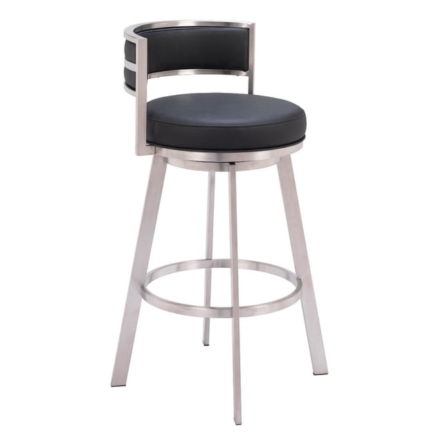 Banco de Bar Gimsby Negro - Kessa Muebles