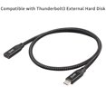 thumbnail image 4 of Cable de extensión USB-C 3.1 Gen2 20Gbps PD100W Carga rápida Video 4K Compatible con disco Eccomum  Cable de datos, 4 of 4