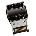 thumbnail image 2 of Conector USB 3.1 tipo E de panel frontal, codo de 90 grados, pequeño, para placa base de ordenador Estilo B, 2 of 8