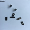 thumbnail image 1 of 50Pcs Double Crimps,Double Fishing Crimps for Rig Making Various Sizes, 1 of 5