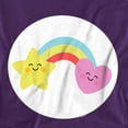 thumbnail image 3 of Care Bears: Unlock the Magic Best Friend Bear Belly Kids T Shirt for Youth Boys and Girls, Purple, Large, 3 of 3