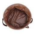 thumbnail image 4 of Folding Bucket, Wear Resistant Portable Easy Storage Collapsible Bucket  For Travelling For Camping 20L Khaki, 4 of 8