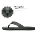 thumbnail image 2 of NORTIV 8 Men's Flip Flops Thong Sandals Comfortable Light Weight Beach Shoes, 2 of 5