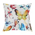 thumbnail image 1 of IH Casa Decor Outdoor Termroproping Cushion Aquarement Butterfly - Ensemble De 2, 1 of 4