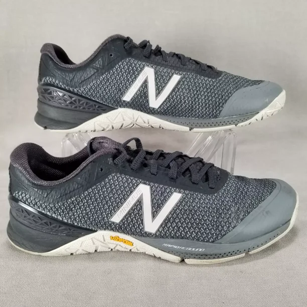 New Balance Minimus Training Shoes Mens Size 10 Black Crossfit Gym MX40GP